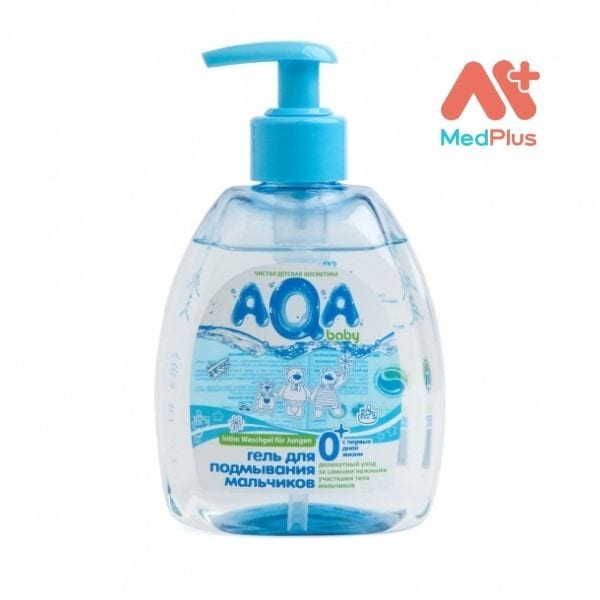 Nước rửa vệ sinh cho bé AQA Baby làm sạch dịu nhẹ, an toàn cho làn da nhạy cảm của bé