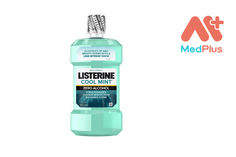 Nước súc miệng không cồn Listerine