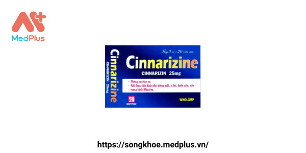 Thuốc-Cinnarizine trị rối loạn tiền đình
