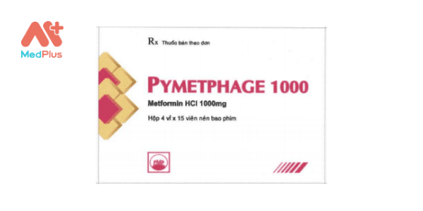 Thuốc Pymetphage 1000 trị tiểu đường type II