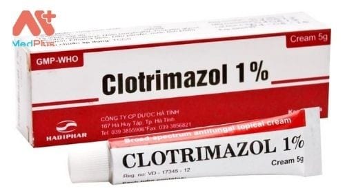 2. Thuốc chữa nấm vùng kín dạng bôi Clotrimazole – Kem trị nấm vùng kín