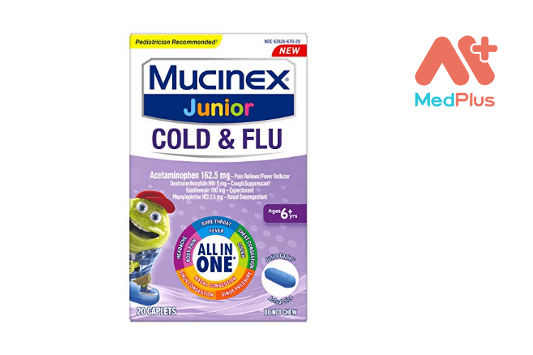 Thuốc trị cảm lạnh Mucinex Junior