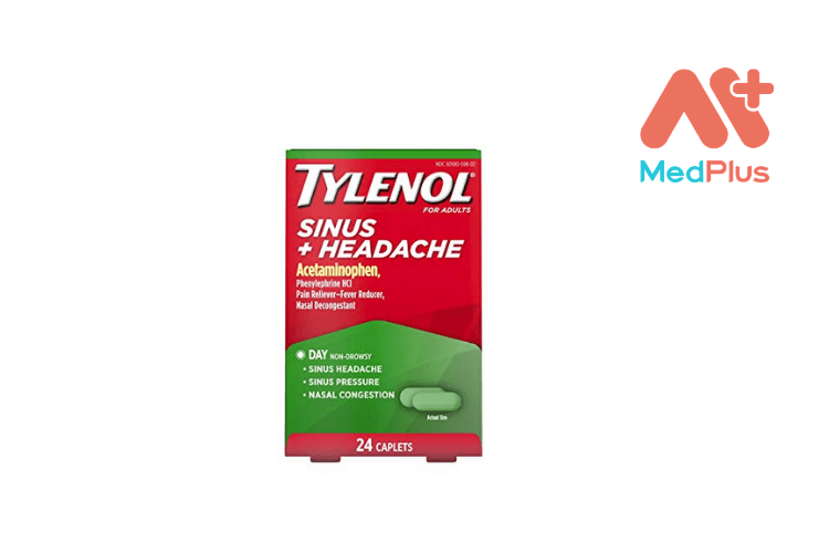 Tốt nhất cho Áp lực xoang: Tylenol Sinus + Headache