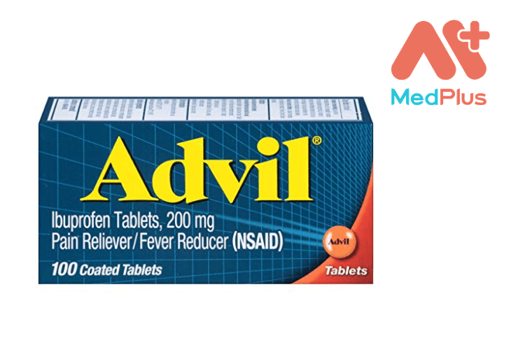 Thuốc giảm đau và giảm sốt có tráng phủ Advil