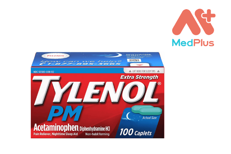 Thuốc giảm đau siêu mạnh Tylenol PM & Thuốc hỗ trợ giấc ngủ