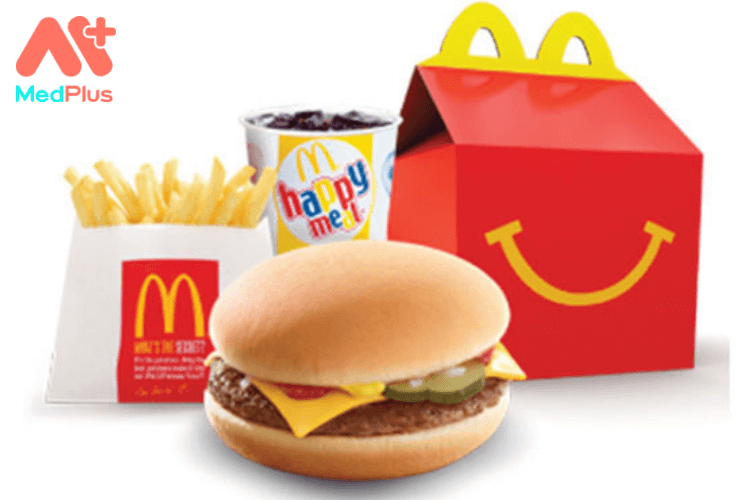 Giá trị dinh dưỡng phần ăn cho trẻ McDonald's