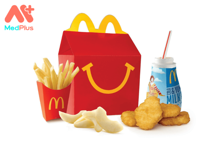 Giá trị dinh dưỡng phần ăn cho trẻ McDonald's