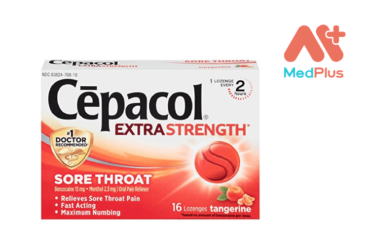 Thuốc ho Cepacol Extra Strength