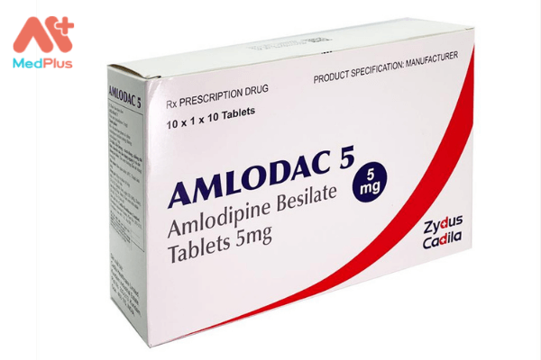 Hình ảnh tham khảo về thuốc Amlodac 5