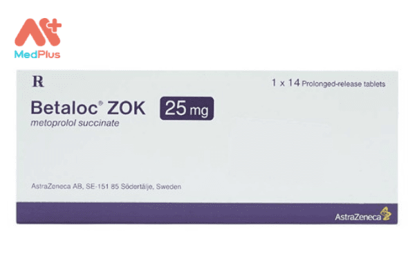 Hình ảnh tham khảo về thuốc Betaloc Zok 25mg