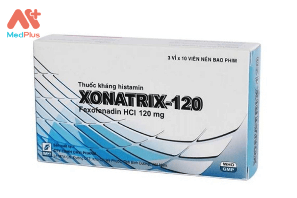 Hình ảnh tham khảo về thuốc Xonatrix 120