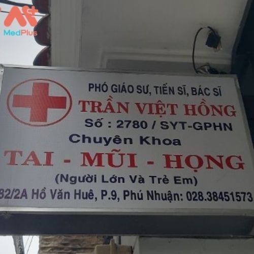 Phòng khám Tai mũi họng Bác sĩ Trần Việt Hồng là cơ sở khám bệnh uy tín