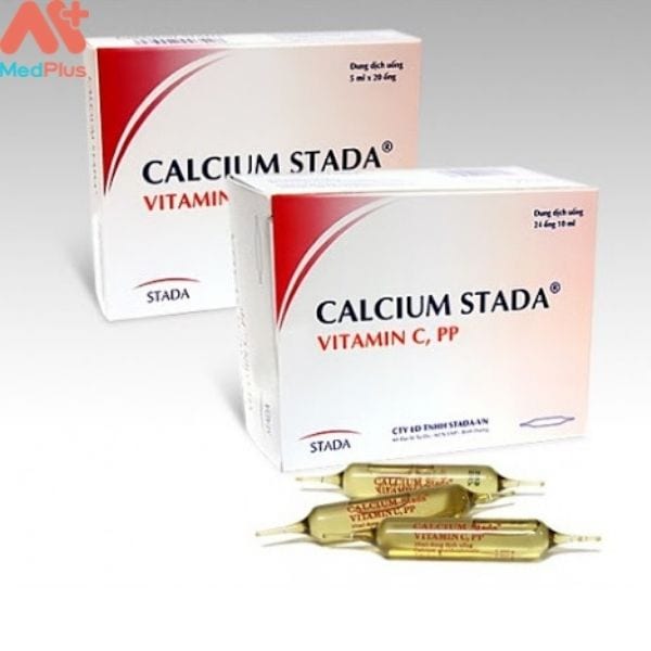 Hình ảnh minh họa cho thuốc Calcium STADA Vitamin C-PP 5ml