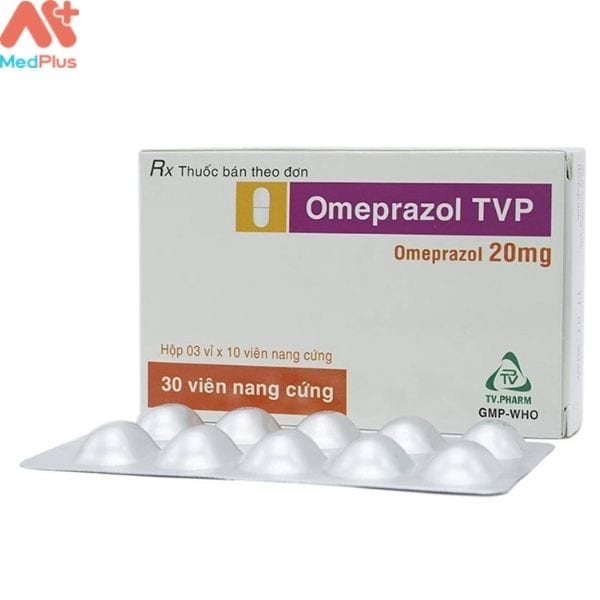 Hình ảnh minh họa cho thuốc Omeprazol TVP 20mg