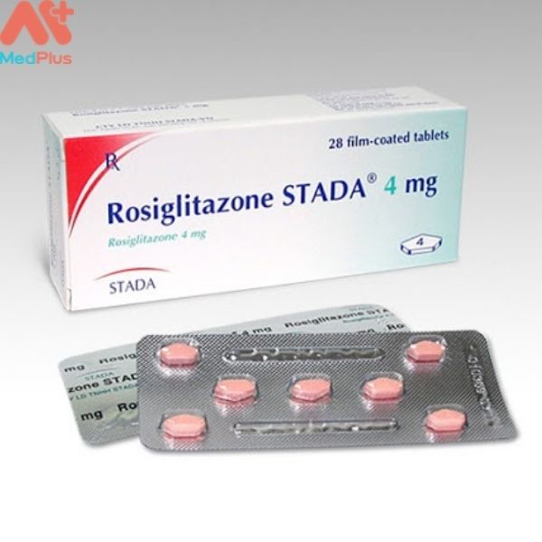Hình ảnh minh họa cho thuốc Rosiglitazone Stada 4 mg