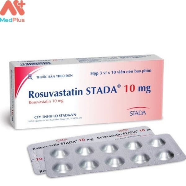 Hình ảnh minh họa cho thuốc Rosuvastatin Stada 10 mg