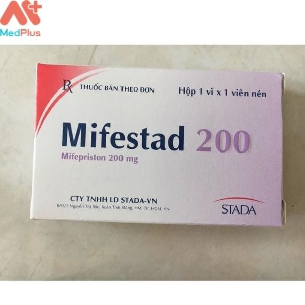 Hình ảnh minh họa của thuốc Mifestad 200