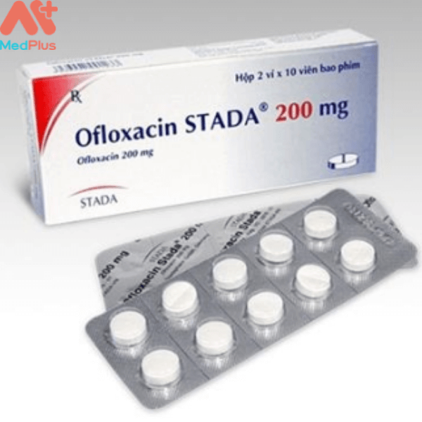 Thuốc chống viêm Ofloxacin Stada 200 mg