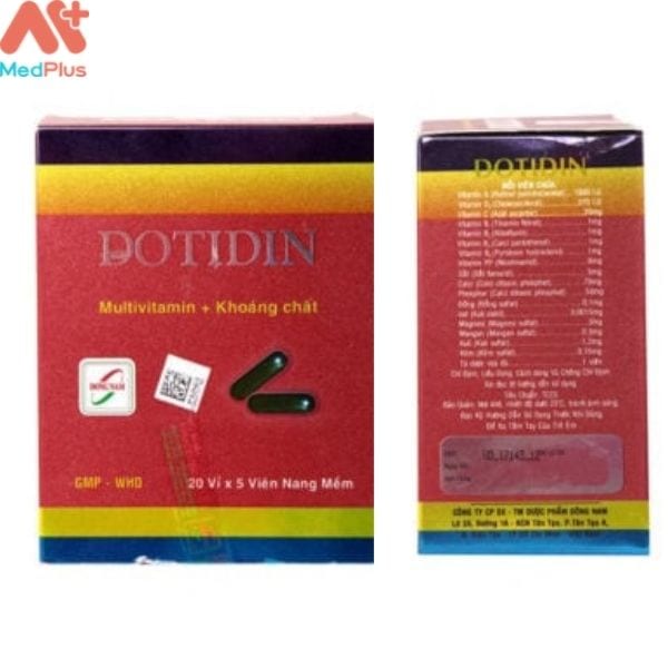 Thuốc Dotidin giúp bổ sung Vitamin các loại và khoáng chất