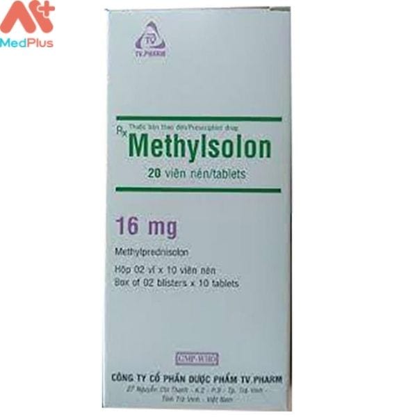 Thuốc Methylsolon 16mg giúp chống viêm hiệu quả