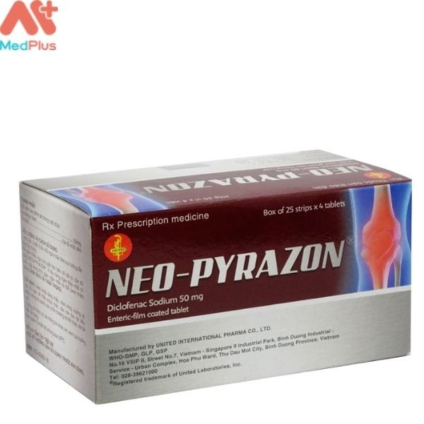Thuốc Neo-pyrazon giúp điều trị những cơn đau