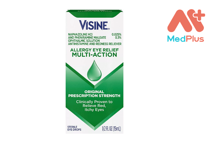 Thuốc nhỏ mắt đa năng Visine Allergy Eye Relief