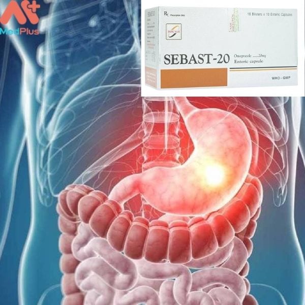 Thuốc Sebast 20: điều trị viêm loét dạ dày - tá tràng - thực quản