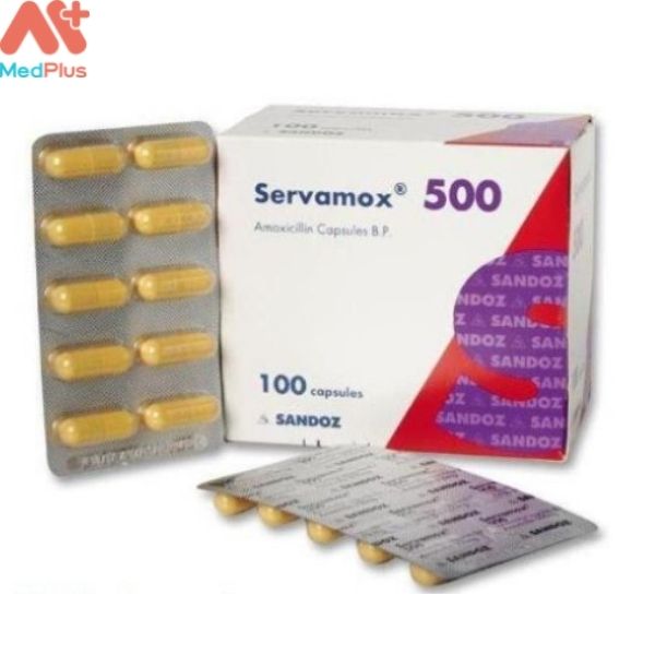 Hình ảnh minh họa cho thuốc Servamox 500mg