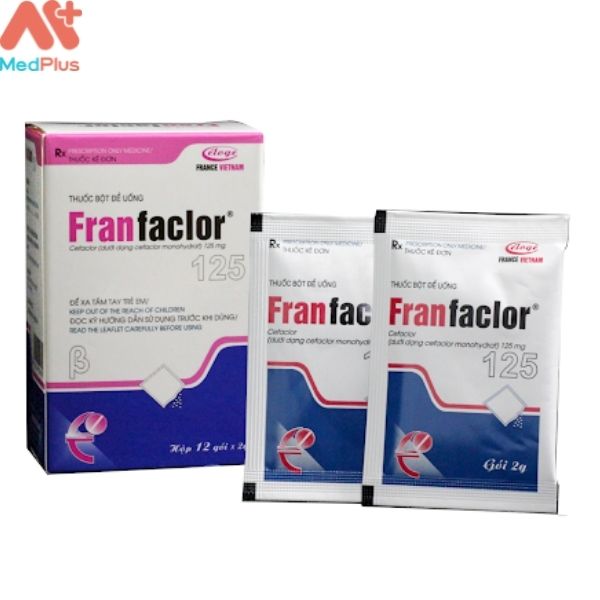 Hình ảnh minh họa cho thuốc Franfaclor 125mg