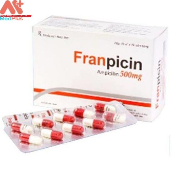 Hình ảnh minh họa cho thuốc Franpicin 500mg