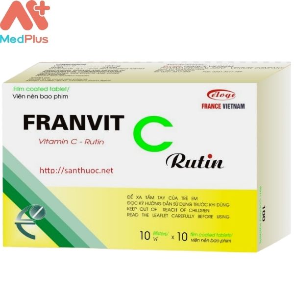 Hình ảnh minh họa cho thuốc Franvit C Rutin