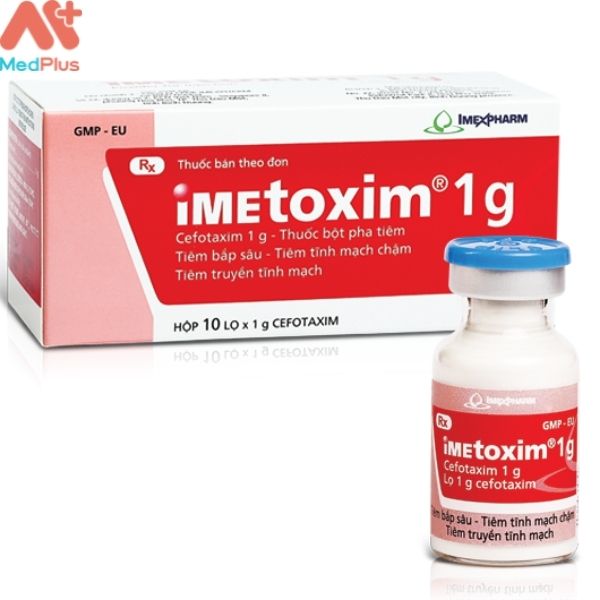 Hình ảnh minh họa cho thuốc Imetoxim 1g