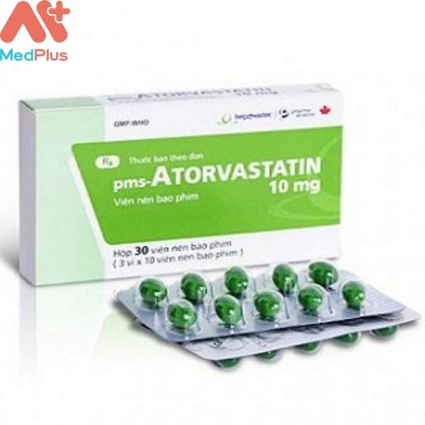 Hình ảnh minh họa cho thuốc pms-Atorvastatin 10mg