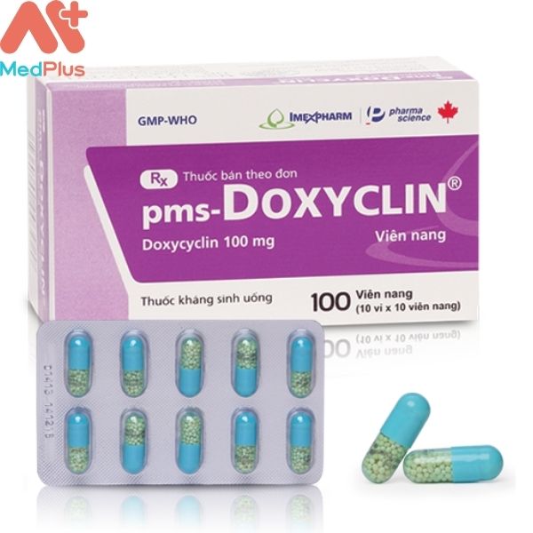 Hình ảnh minh họa cho thuốc pms-Doxyclin 100mg