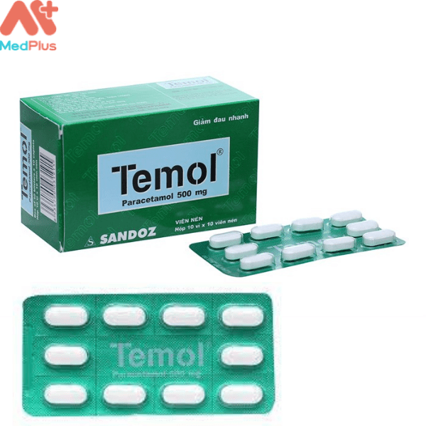 Hình ảnh minh họa cho thuốc Temol 500mg