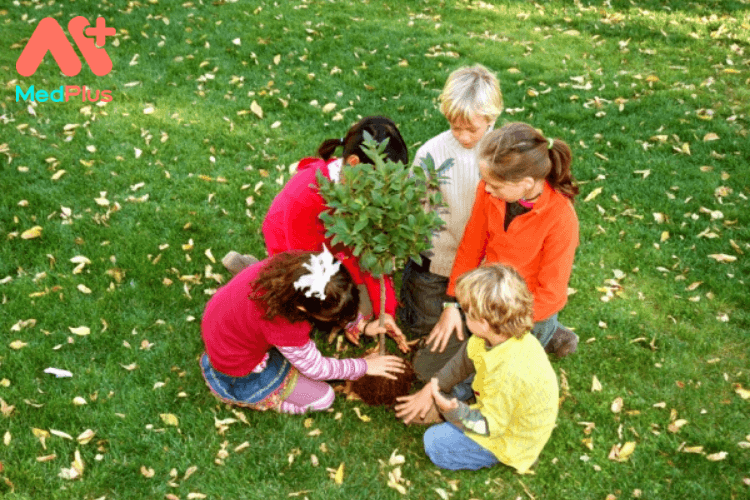 Lợi ích của môi trường nhiều cây xanh cho trẻ