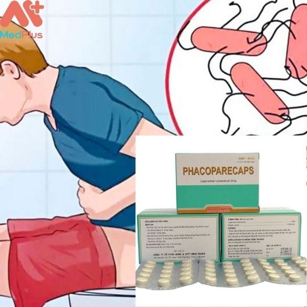 Thuốc PhacoParecaps giúp cầm tiêu chảy