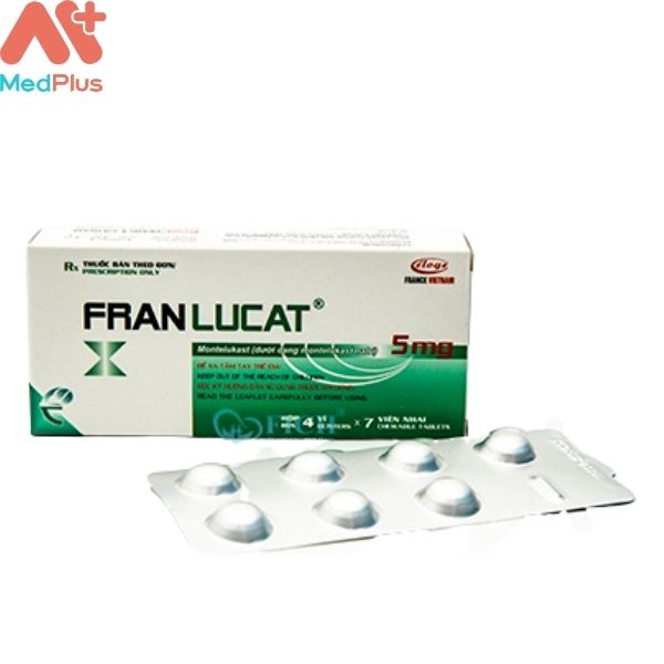 Thuốc Franlucat 5mg điều trị viêm mũi dị ứng
