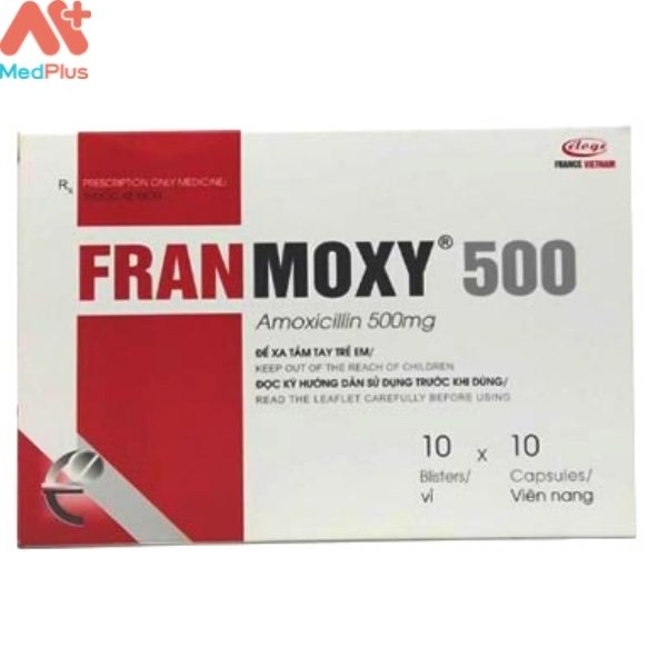 Franmoxy 500mg: thuốc kháng sinh điều trị nhiễm khuẩn