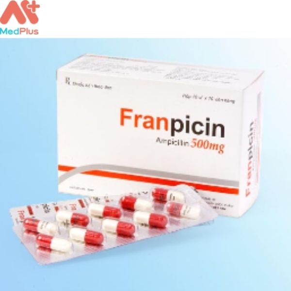 Thuốc kháng sinh Franpicin 500mg điều trị nhiễm khuẩn