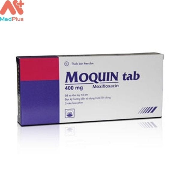Thuốc Moquin Tab 400mg giúp điều trị nhiễm khuẩn