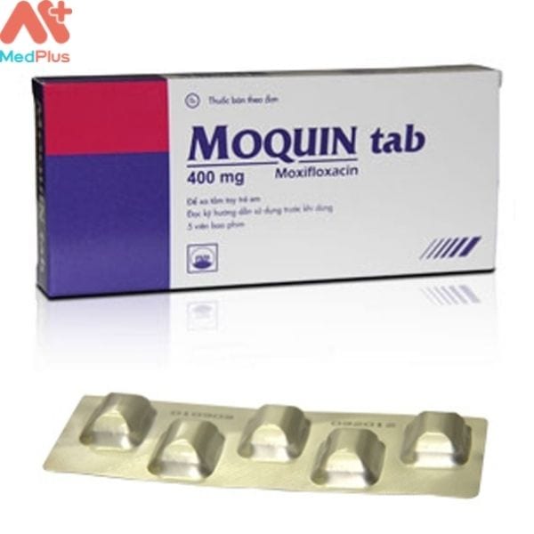 Hình ảnh minh họa cho thuốc Moquin Tab 400mg