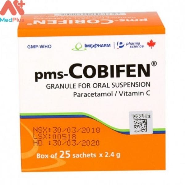 Thuốc pms-Cobifen điều trị cảm lạnh, cảm cúm, giảm đau