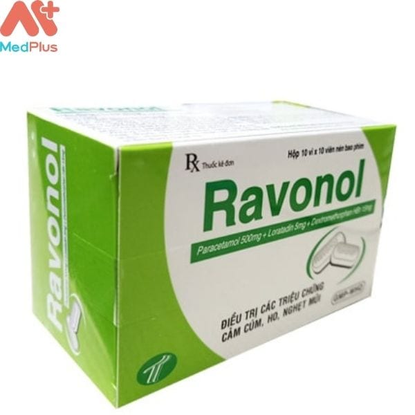 Thuốc Ravonol điều trị các triệu chứng của bệnh cảm cúm