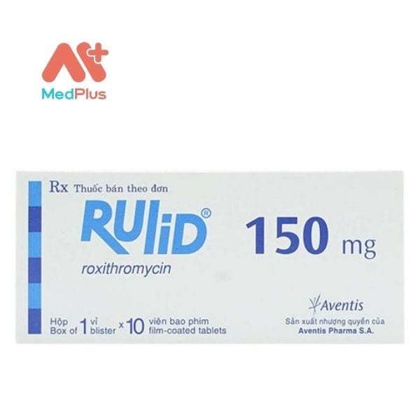 Thuốc Rulid 150mg điều trị các bệnh về nhiễm trùng