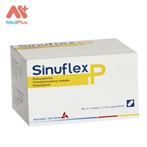 Thuốc Sinuflex P điều trị cảm cúm, cảm do dị ứng thời tiết