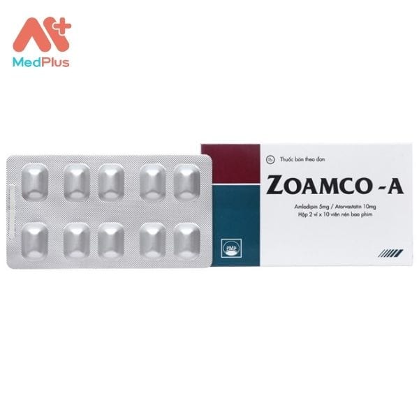 Thông tin về thuốc Zoamco - A điều trị cao huyết áp, mỡ máu