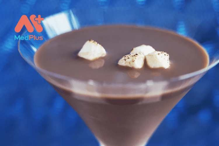 Dark and Fluffy Cocktail