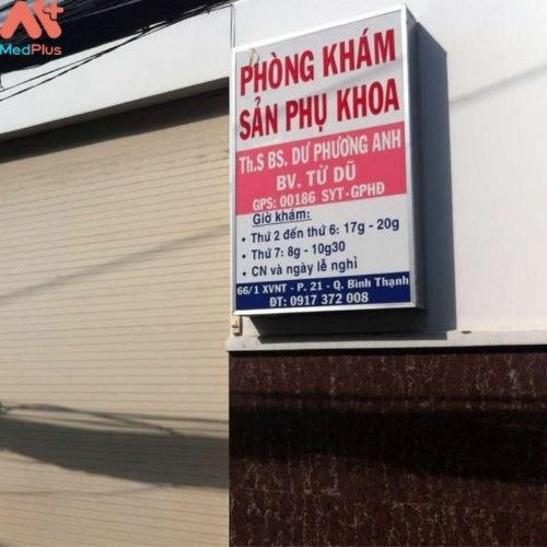 Phòng khám sản phụ khoa Bs Dư Phương Anh là địa chỉ thăm khám uy tín