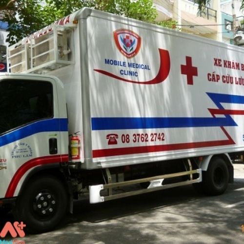 Trung tâm Y khoa Phú Lâm cung cấp dịch vụ xe y tế lưu động